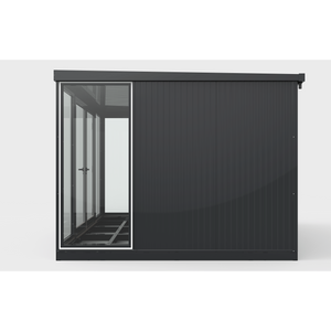 Duramax Duramax 13x10 Garden Glass Room, Outdoor Office, Shelter, Playroom and Insulated Building with Double Doors