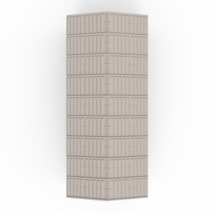 Duramax Garages DuraMax 10.5ft x 23ft Vinyl Garage with Foundation Kit and windows