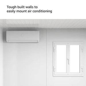 Duramax Insulated Buildings Duramax 10x10 Garden Glass Room