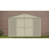 Duramax sheds DuraMax 10.5ft x 2.75ft SidePro Vinyl Shed with Foundation Kit