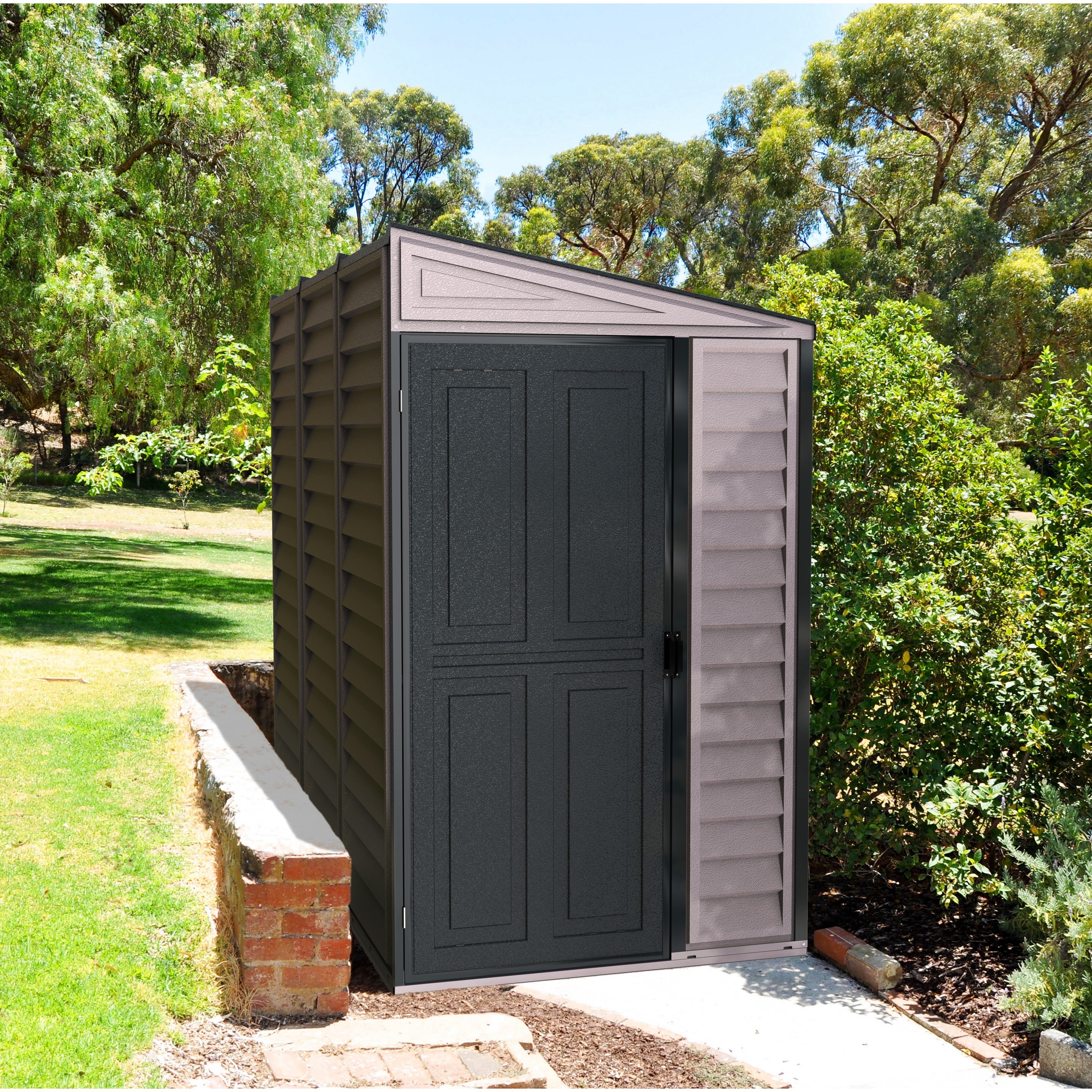 Rubbermaid Vinyl & Resin Storage Sheds at