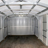 Duramax Garages Duramax 12ft x 32ft Imperial Metal Garage Dark Gray / White Trim