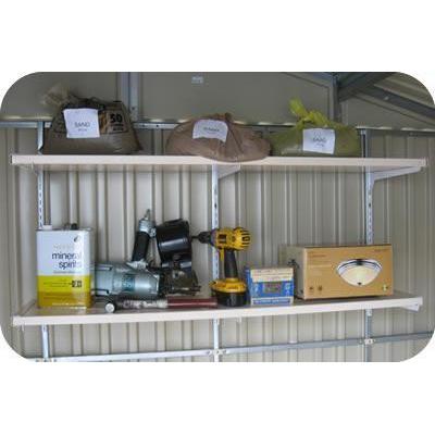 Duramax Shed Accessories Shelf Kit 12" Deep x 36" Wide Double Shelf