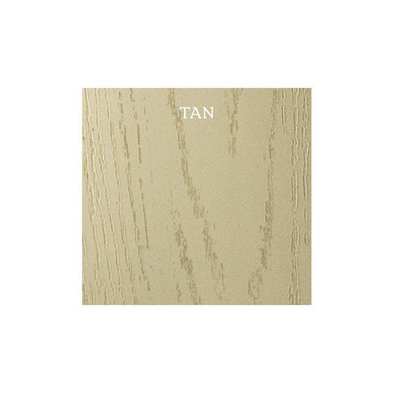 Durasheds DuraGrain Privacy w/ Accent Fence Tan