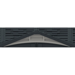 Durasheds Vinyl Sheds Duramax Apex Pro 10.5'X8' Vinyl Shed with Foundation, 2 Windows and Side Door