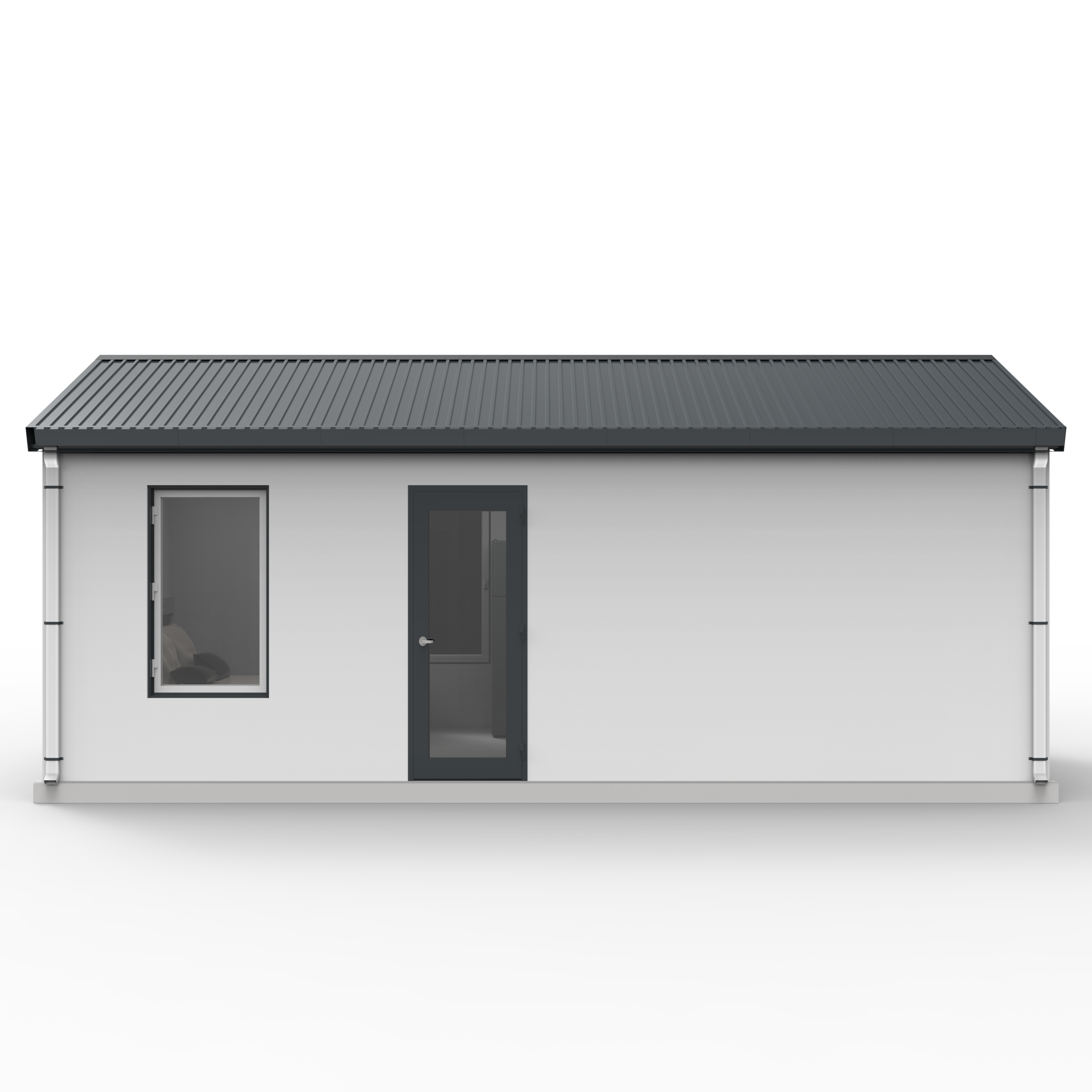 BOSS ADU BOSS 10' x 24' 240 Sqft Steel ADU | Modern Backyard Accessory Dwelling Unit