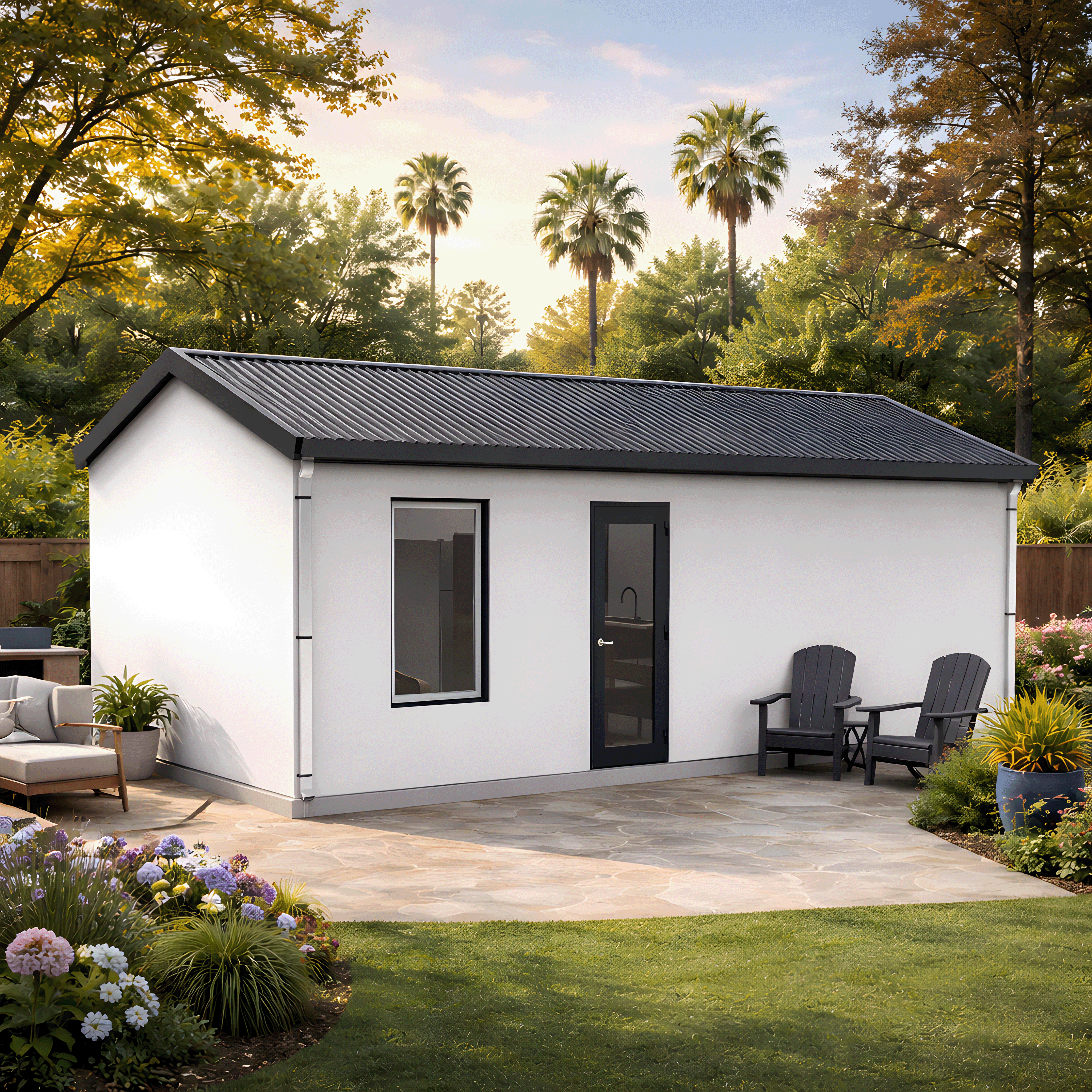 BOSS ADU BOSS 10' x 24' 240 Sqft Steel ADU | Modern Backyard Accessory Dwelling Unit