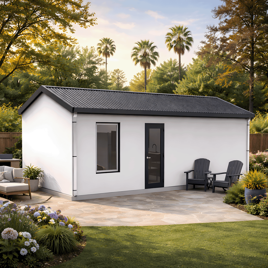 BOSS ADU BOSS 10' x 24' 240 Sqft Steel ADU | Modern Backyard Accessory Dwelling Unit