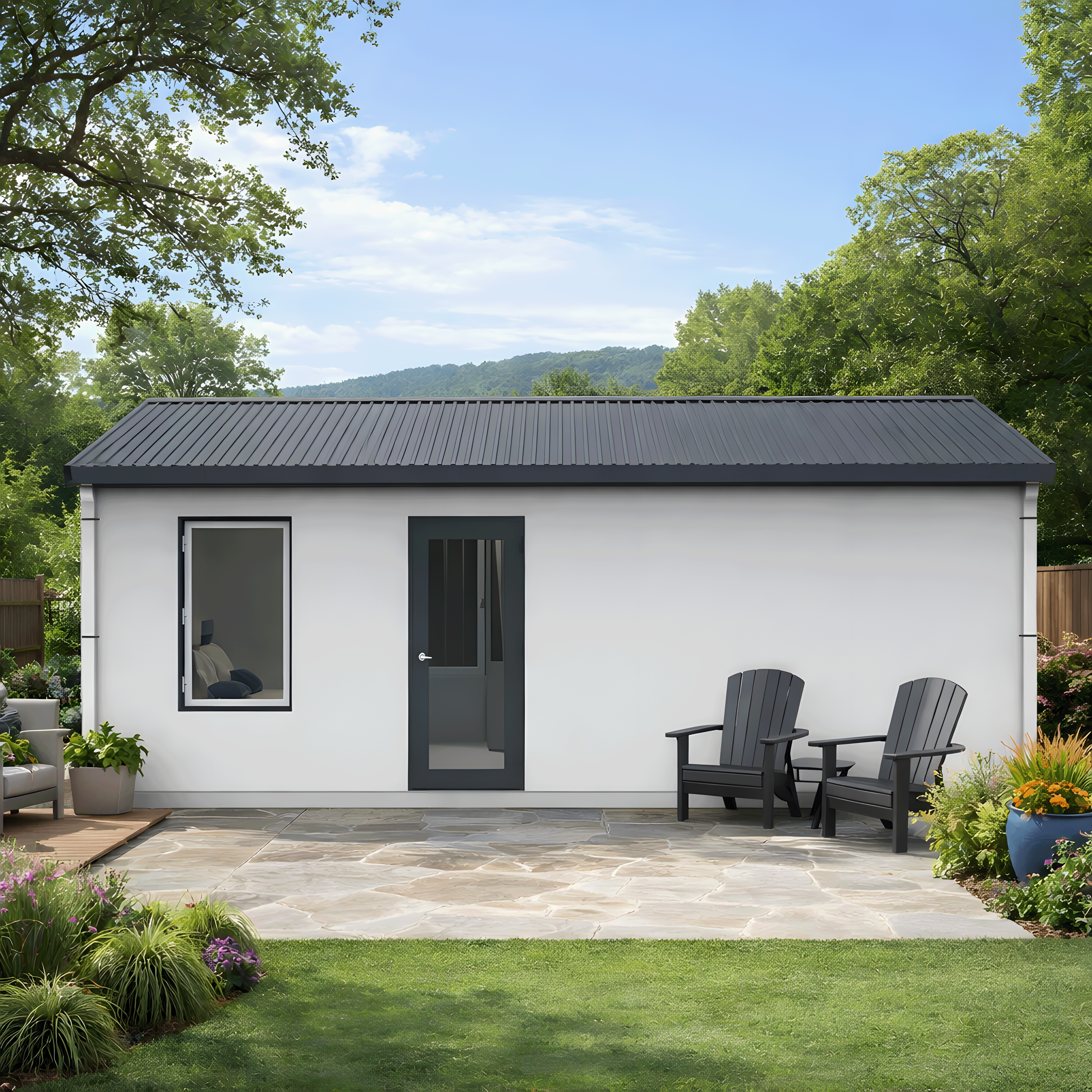 BOSS ADU BOSS 10' x 24' 240 Sqft Steel ADU | Modern Backyard Accessory Dwelling Unit