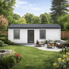 BOSS ADU BOSS 12' x 28' 340 Sqft Steel ADU | Modern Backyard Accessory Dwelling Unit | Studio Plus