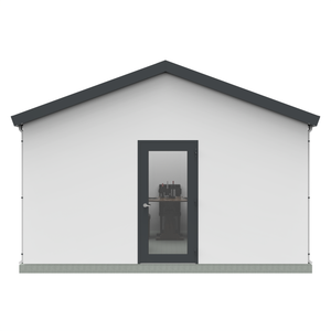BOSS ADU BOSS 16' x 24' 340 Sqft Steel ADU | Modern Backyard Accessory Dwelling Unit | 1 Bedroom Core