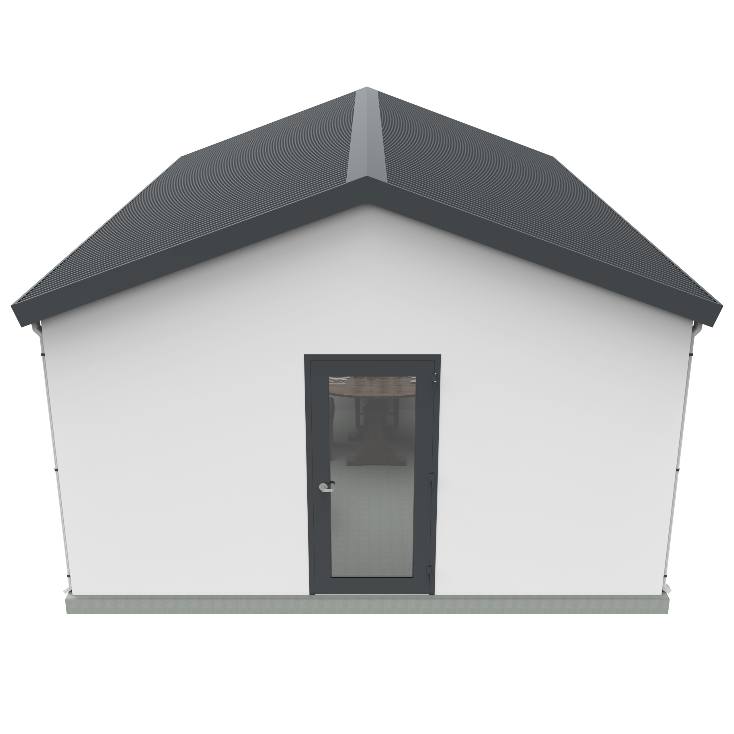 BOSS ADU BOSS 16' x 24' 340 Sqft Steel ADU | Modern Backyard Accessory Dwelling Unit | 1 Bedroom Core