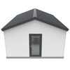BOSS ADU BOSS 16' x 24' 340 Sqft Steel ADU | Modern Backyard Accessory Dwelling Unit | 1 Bedroom Core