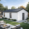 BOSS ADU BOSS 16' x 24' 340 Sqft Steel ADU | Modern Backyard Accessory Dwelling Unit | 1 Bedroom Core