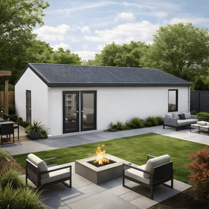 BOSS ADU BOSS 24' x 34' 800 Sqft Steel ADU | Modern Backyard Accessory Dwelling Unit | 2 Bedroom Plus