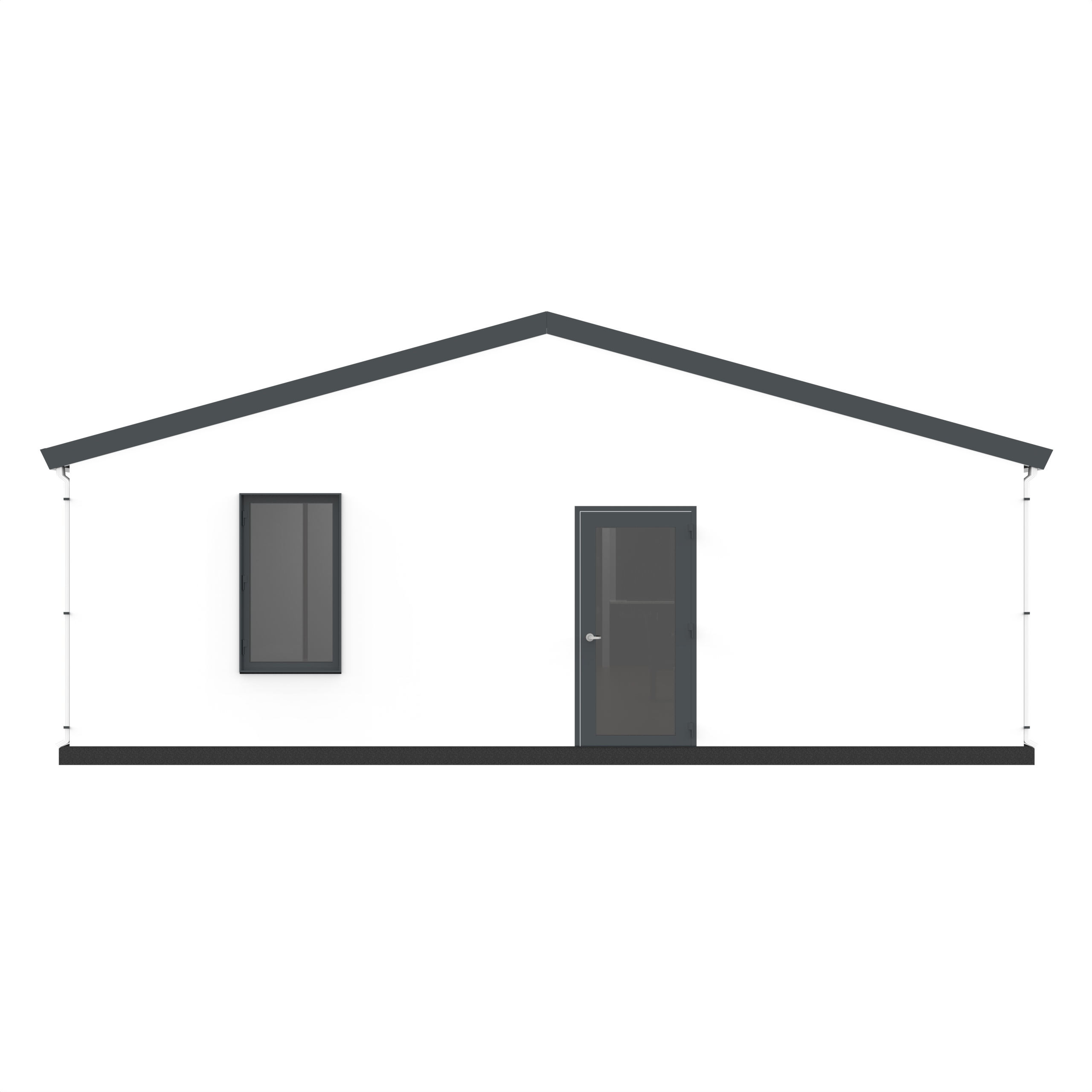 BOSS ADU BOSS 28' x 30' 800 Sqft Steel ADU | Modern Backyard Accessory Dwelling Unit | 2 Bedroom Basic