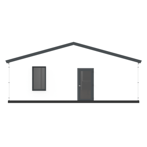 BOSS ADU BOSS 28' x 30' 800 Sqft Steel ADU | Modern Backyard Accessory Dwelling Unit | 2 Bedroom Basic