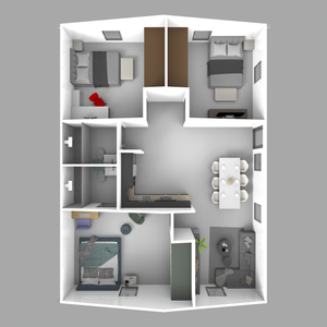 BOSS ADU BOSS 30' x 40' 1200 Sqft Steel ADU | Modern Backyard Accessory Dwelling Unit | 3 Bedroom Core