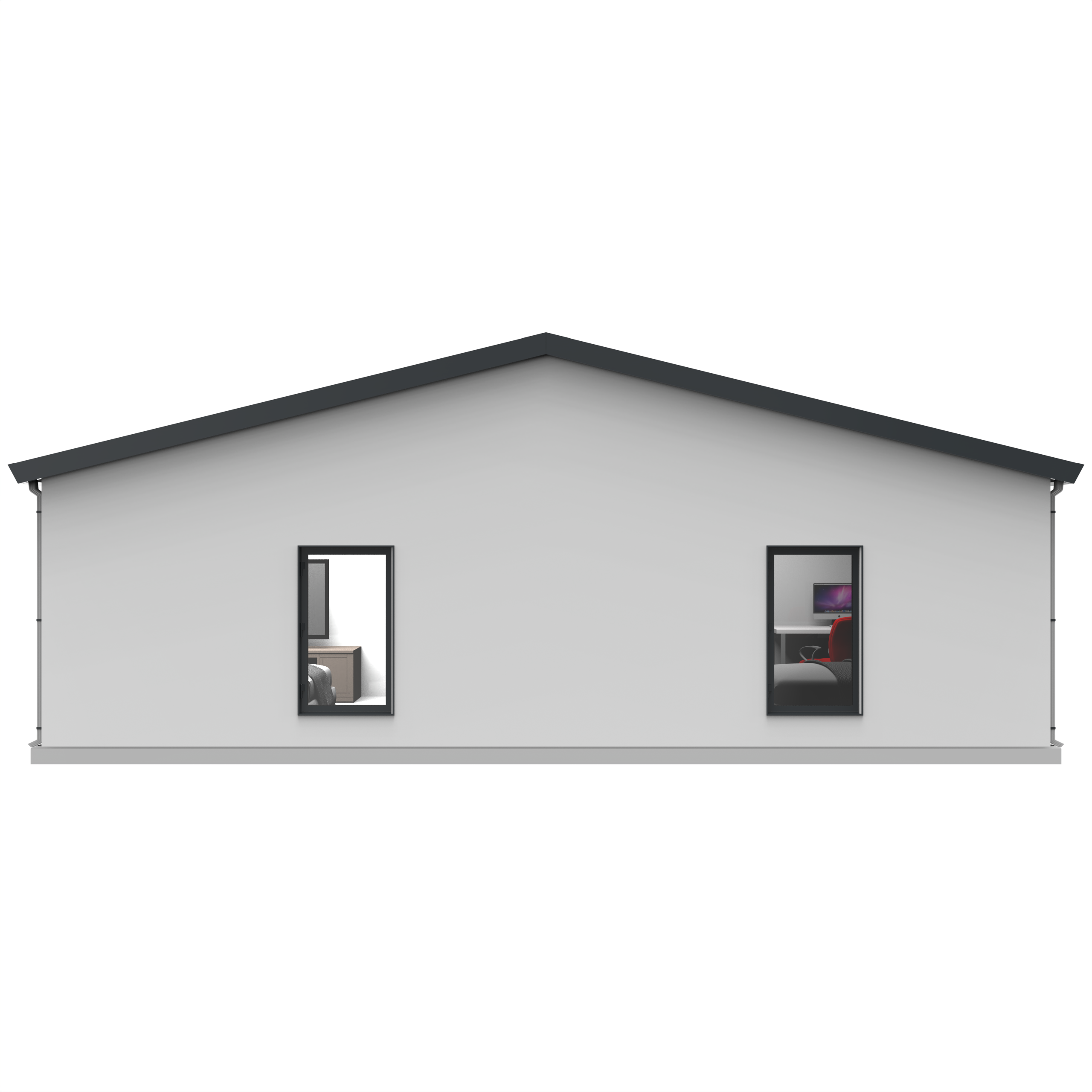 BOSS ADU BOSS 30' x 40' 1200 Sqft Steel ADU | Modern Backyard Accessory Dwelling Unit | 3 Bedroom Core