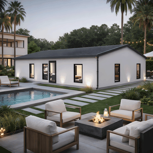 BOSS ADU BOSS 30' x 40' 1200 Sqft Steel ADU | Modern Backyard Accessory Dwelling Unit | 3 Bedroom Core