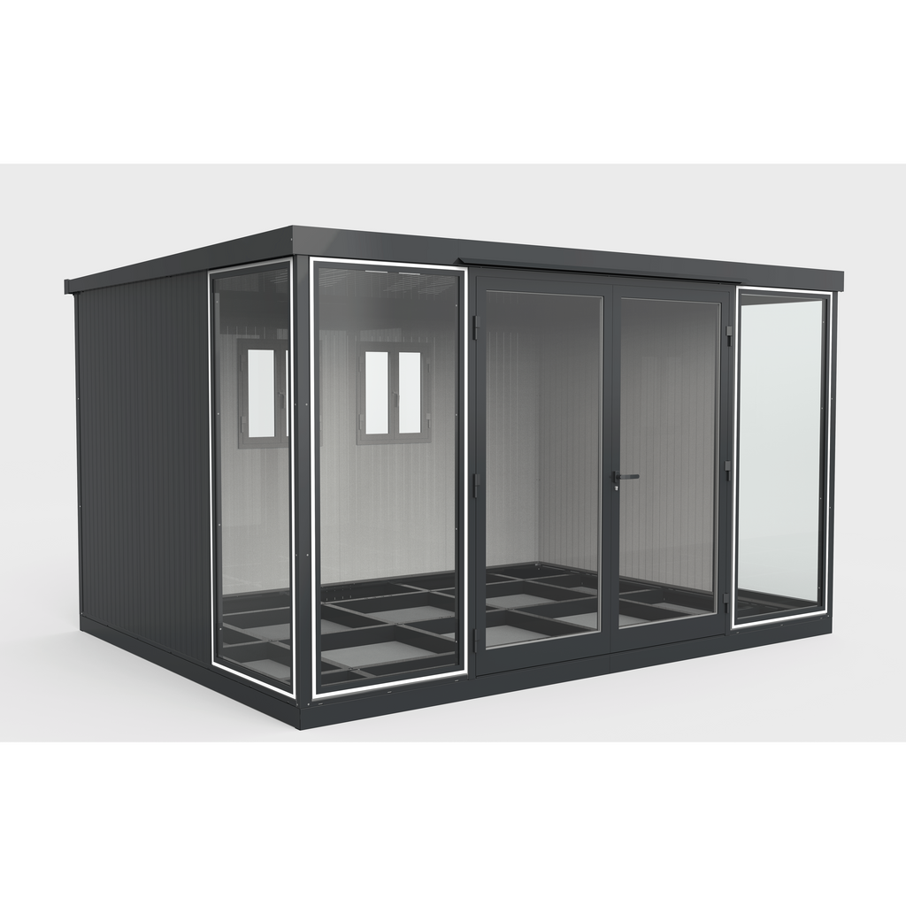 Duramax 13x10 Garden Glass Room, Outdoor Office, Shelter, Playroom and ...