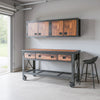 Duramax garage storage Duramax 3-Piece Garage Storage Combo Set with Workbench and Cabinets