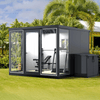 Duramax Insulated Buildings Duramax 10x10 Garden Glass Room, Outdoor Office, Shelter, Playroom and Insulated Building