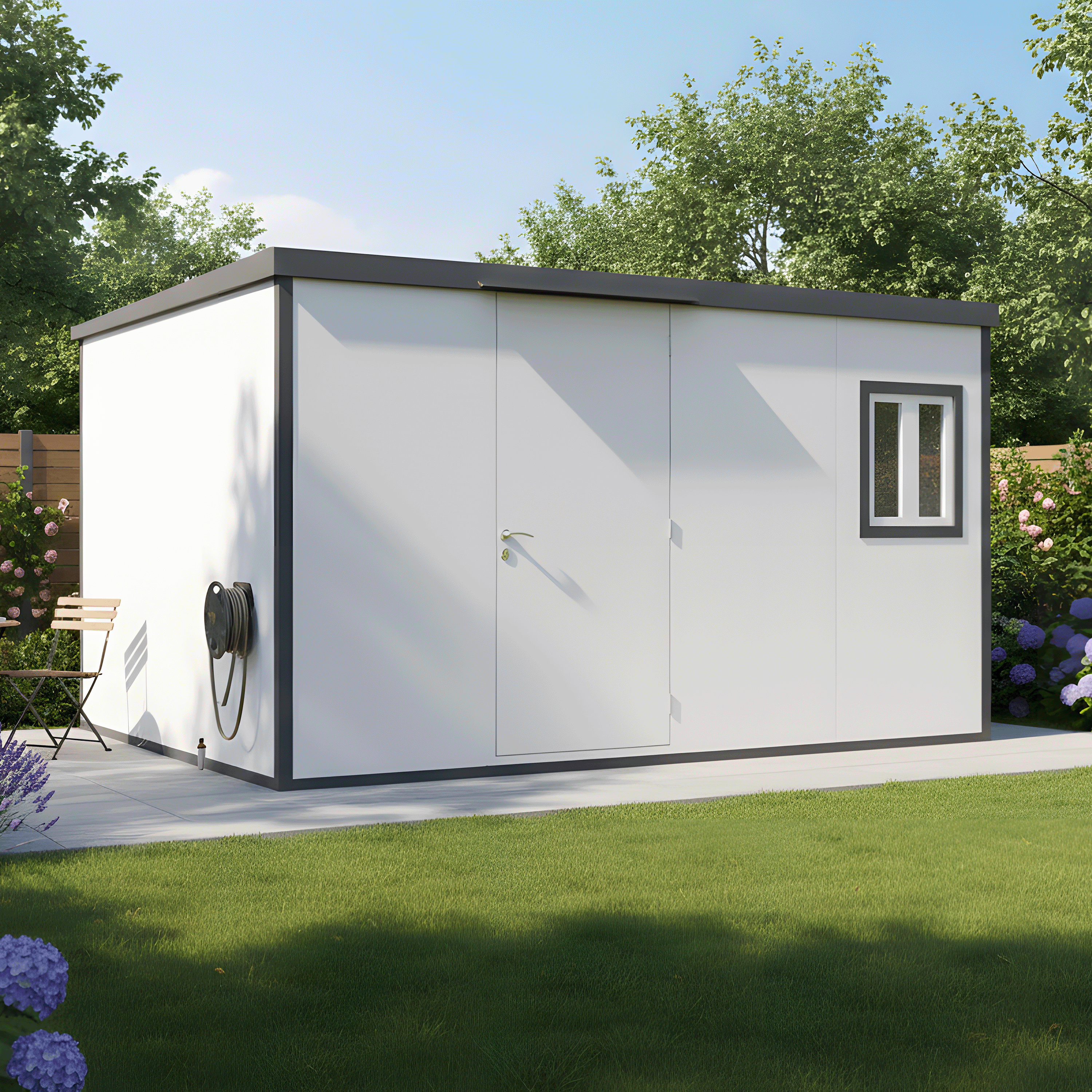 Duramax Insulated Buildings Flat Top Insulated Buildings 13 ft. W x 10 ft. D 30832