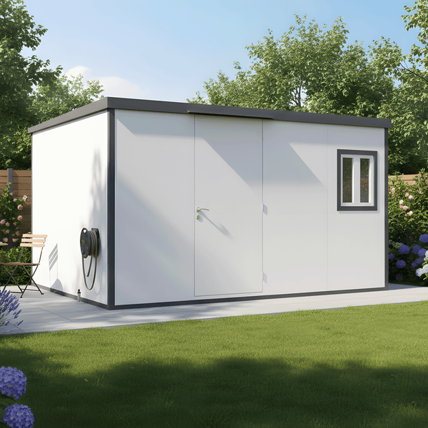 Duramax Insulated Buildings Flat Top Insulated Buildings 13 ft. W x 10 ft. D 30832