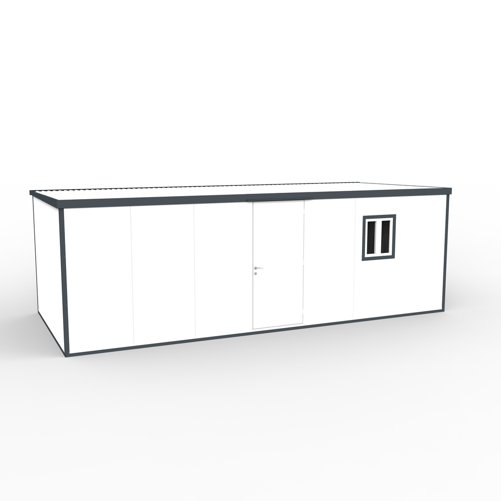 Flat Top Insulated Building 23 ft. W x 10 ft. D – Durasheds