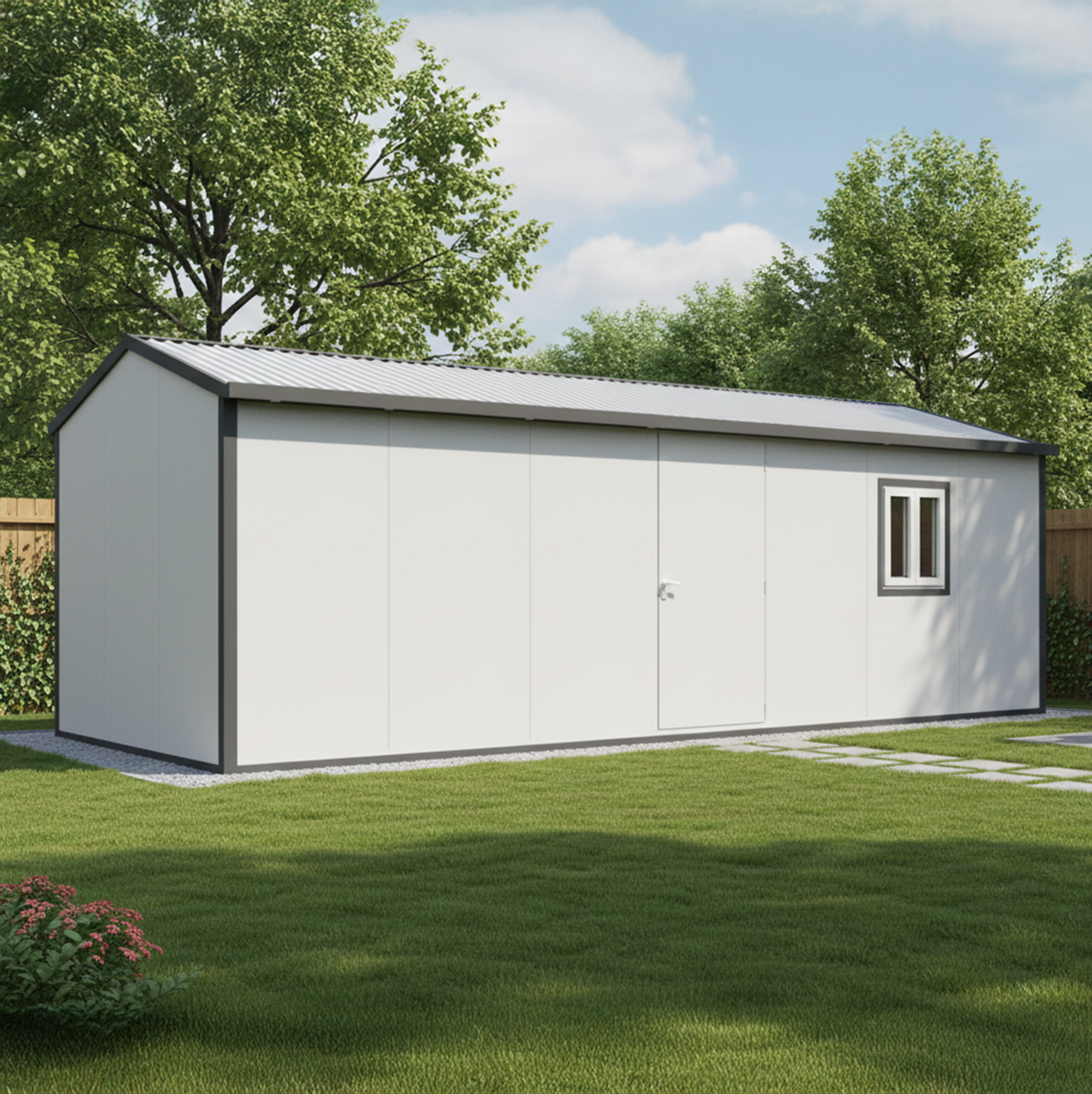 Duramax Insulated Buildings Gable Top Insulated Building 23 ft. W x 10 ft. D 30972