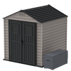 Duramax sheds DuraMax 7ft x 7ft StoreMax Plus Vinyl Shed with Molded Floor