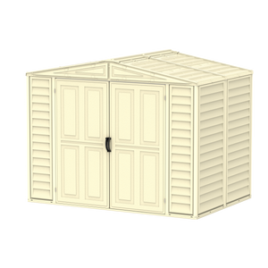 Duramax sheds Duramax 8ft x 5.5ft Duramate Vinyl Shed with Foundation