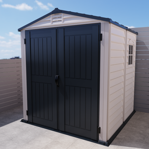 Duramax sheds DuraMax Plus 6ft x6ft Storemate Vinyl Shed with Molded Floor