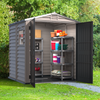 Duramax sheds DuraMax Plus 6ft x6ft Storemate Vinyl Shed with Molded Floor 30425