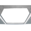 Duramax sheds Duramax TOP Pent Roof Skylight 8 x 6 Metal Storage Shed - Light Gray