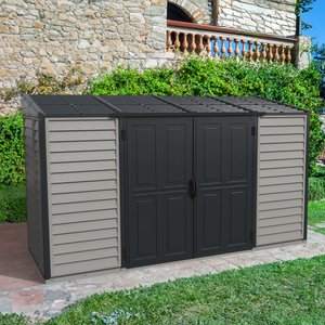 Duramax Vinyl Sheds DuraMax SideMate Plus Pro 10' x 4' Outdoor Storage Shed with Double Doors