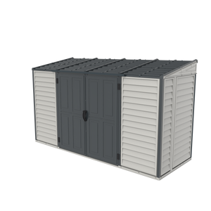 Duramax Vinyl Sheds DuraMax SideMate Plus Pro 10' x 4' Outdoor Storage Shed with Double Doors