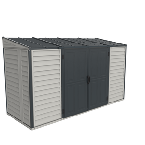 Duramax Vinyl Sheds DuraMax SideMate Plus Pro 10' x 4' Outdoor Storage Shed with Double Doors