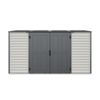 Duramax Vinyl Sheds DuraMax SideMate Plus Pro 10' x 4' Outdoor Storage Shed with Double Doors