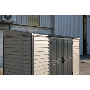 Duramax Vinyl Sheds DuraMax SideMate Plus Pro 10' x 4' Outdoor Storage Shed with Double Doors