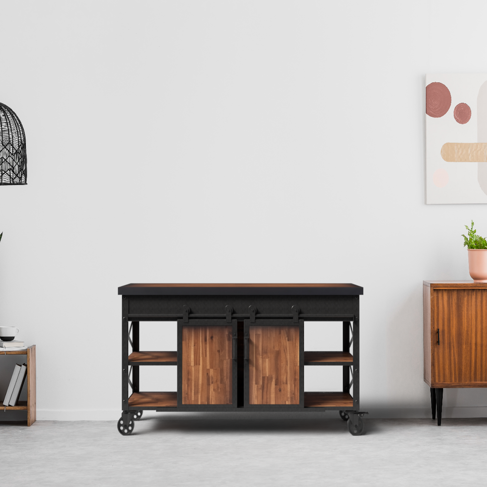 Industrial farmhouse cabinet deals