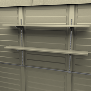 Durasheds Shed Accessories DuraMax Shed Shelf Kit – 12" x 50" Double Shelf