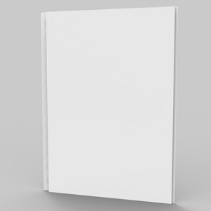 Durasheds Wall Panels Duramax PVC Interlocking PVC Wall and Ceiling Panel - Bright White 16 In. wide each x 96 In. long. (Pack of 8)