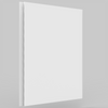 Durasheds Wall Panels Duramax PVC Interlocking PVC Wall and Ceiling Panel - Bright White 16 In. wide each x 96 In. long. (Pack of 8)