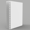 Durasheds Wall Panels Duramax PVC Interlocking PVC Wall and Ceiling Panel - Bright White 16 In. wide each x 96 In. long. (Pack of 8)