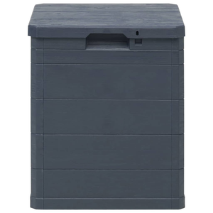 Vida XL Deck Box Anthracite vidaXL Patio Storage Box 23.8 gal Anthracite