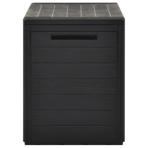 Vida XL Deck Box Anthracite vidaXL Patio Storage Box Anthracite 38.7"x17.3"x21.7"