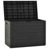 Vida XL Deck Box Anthracite vidaXL Patio Storage Box Anthracite 38.7"x17.3"x21.7"