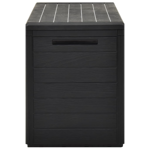 Vida XL Deck Box Anthracite vidaXL Patio Storage Box Anthracite 45.7"x17.3"x21.7"